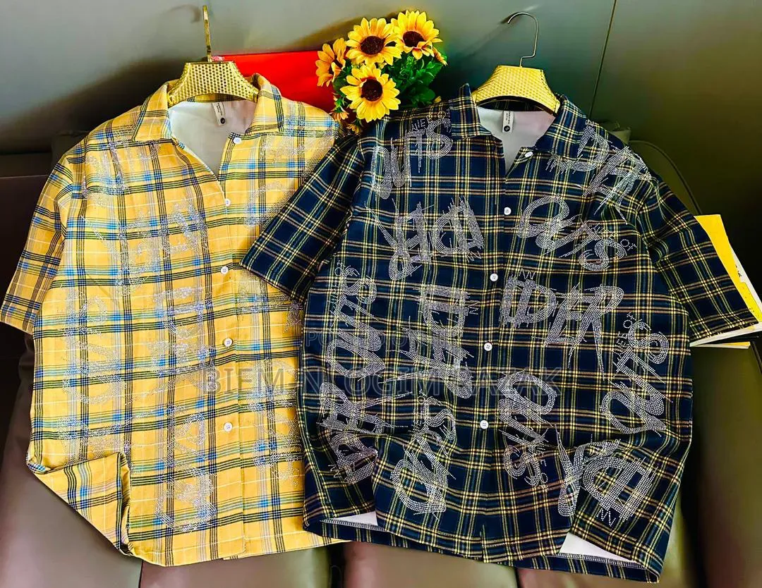 High Quality Check Check Branded Shirts Available in Stock