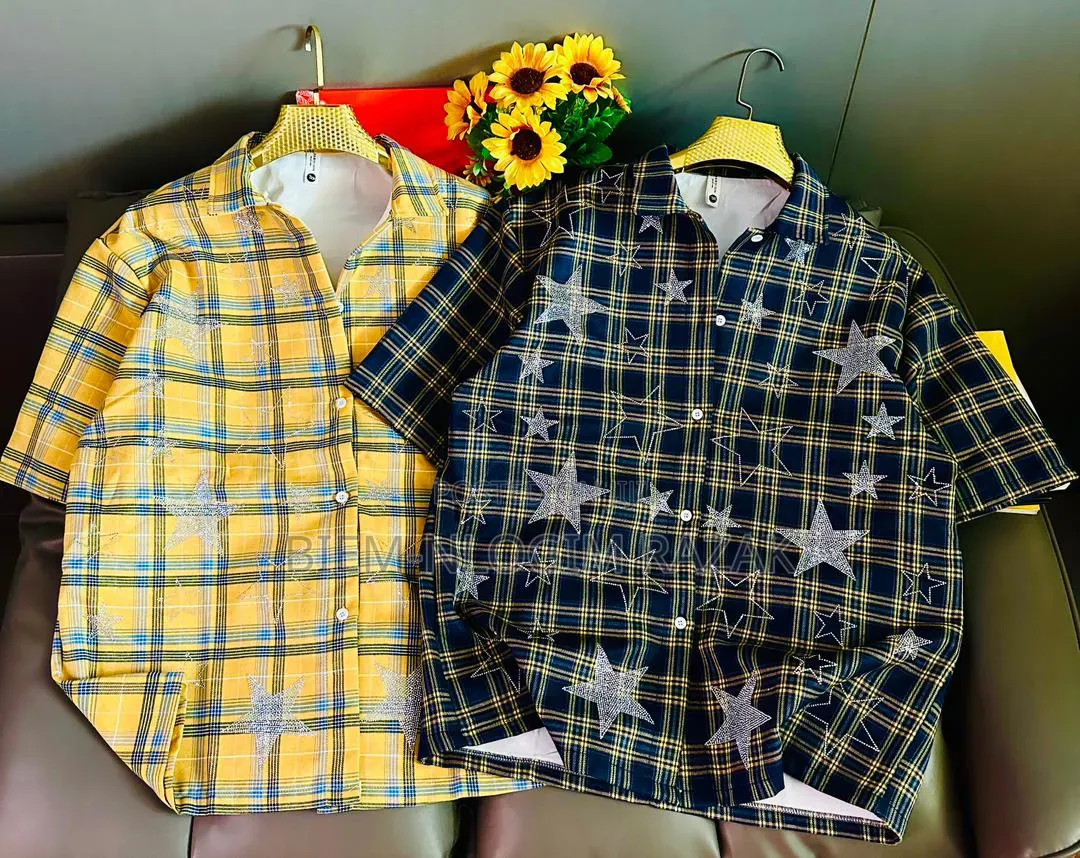 High Quality Check Check Branded Shirts Available in Stock