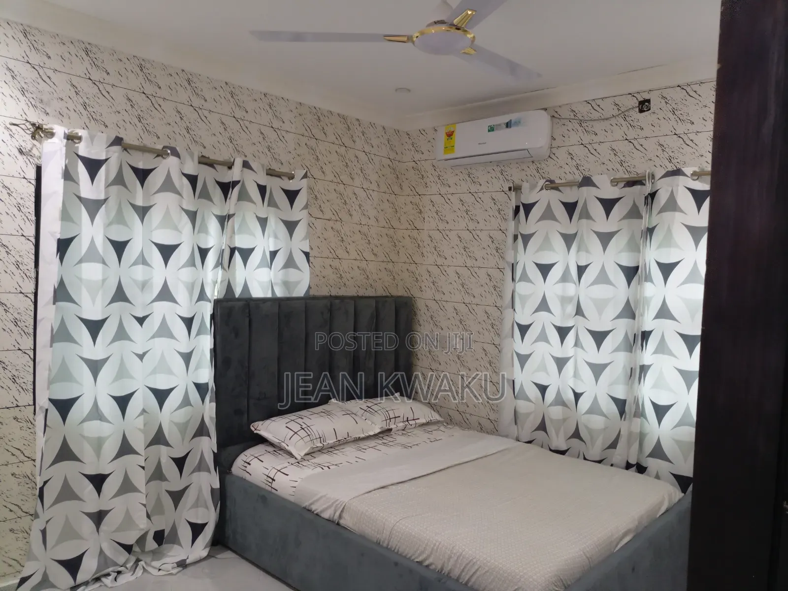 Furnished 2bdrm Apartment in Akweteyman, Market for rent