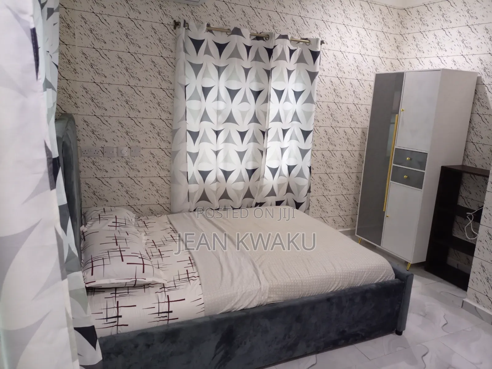 Furnished 2bdrm Apartment in Akweteyman, Market for rent