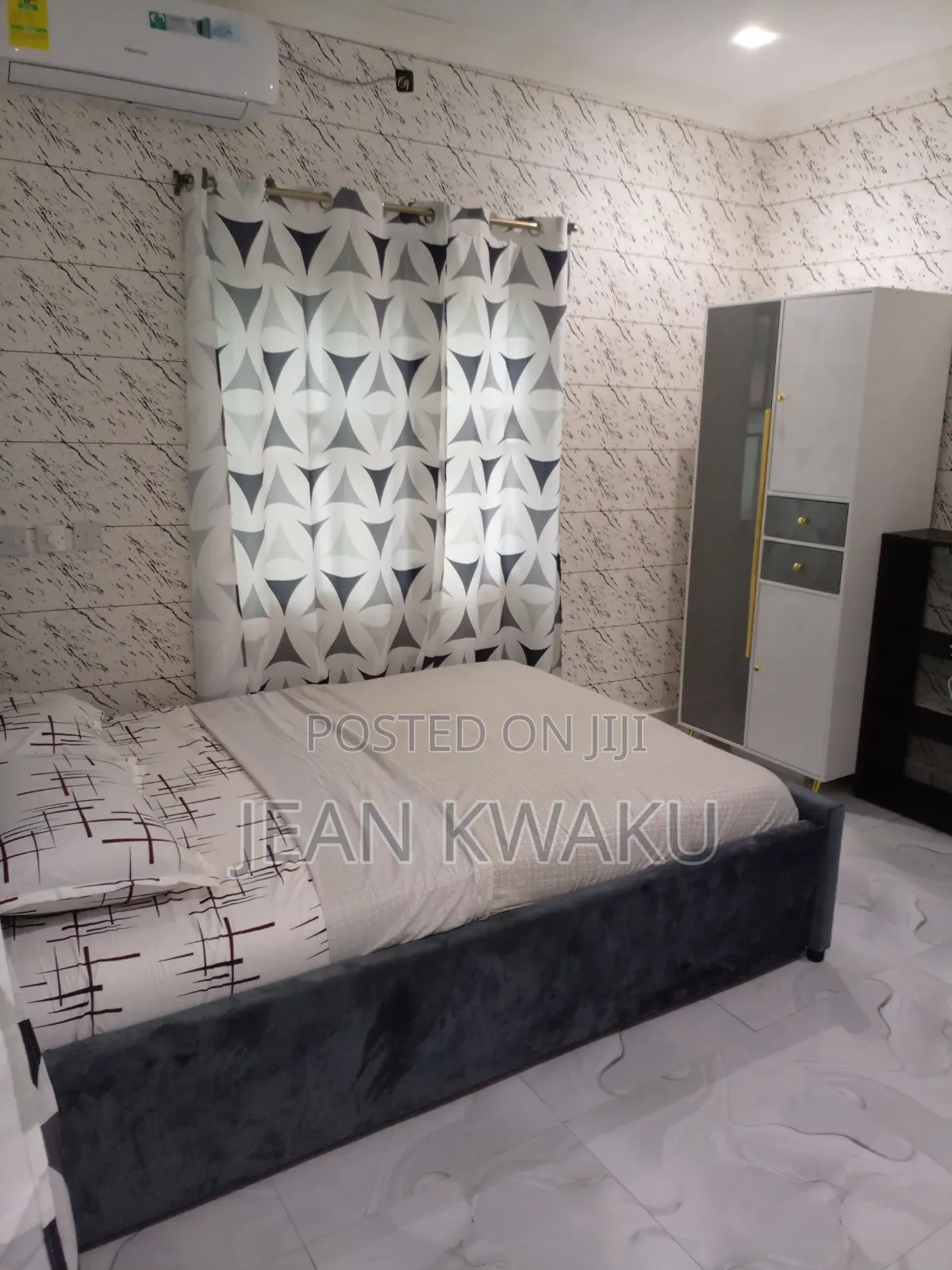 Furnished 2bdrm Apartment in Akweteyman, Market for rent