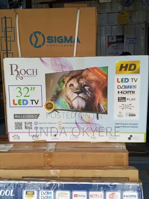 Latest Roch Sitellite Digital Tv 32 Inches Frameless