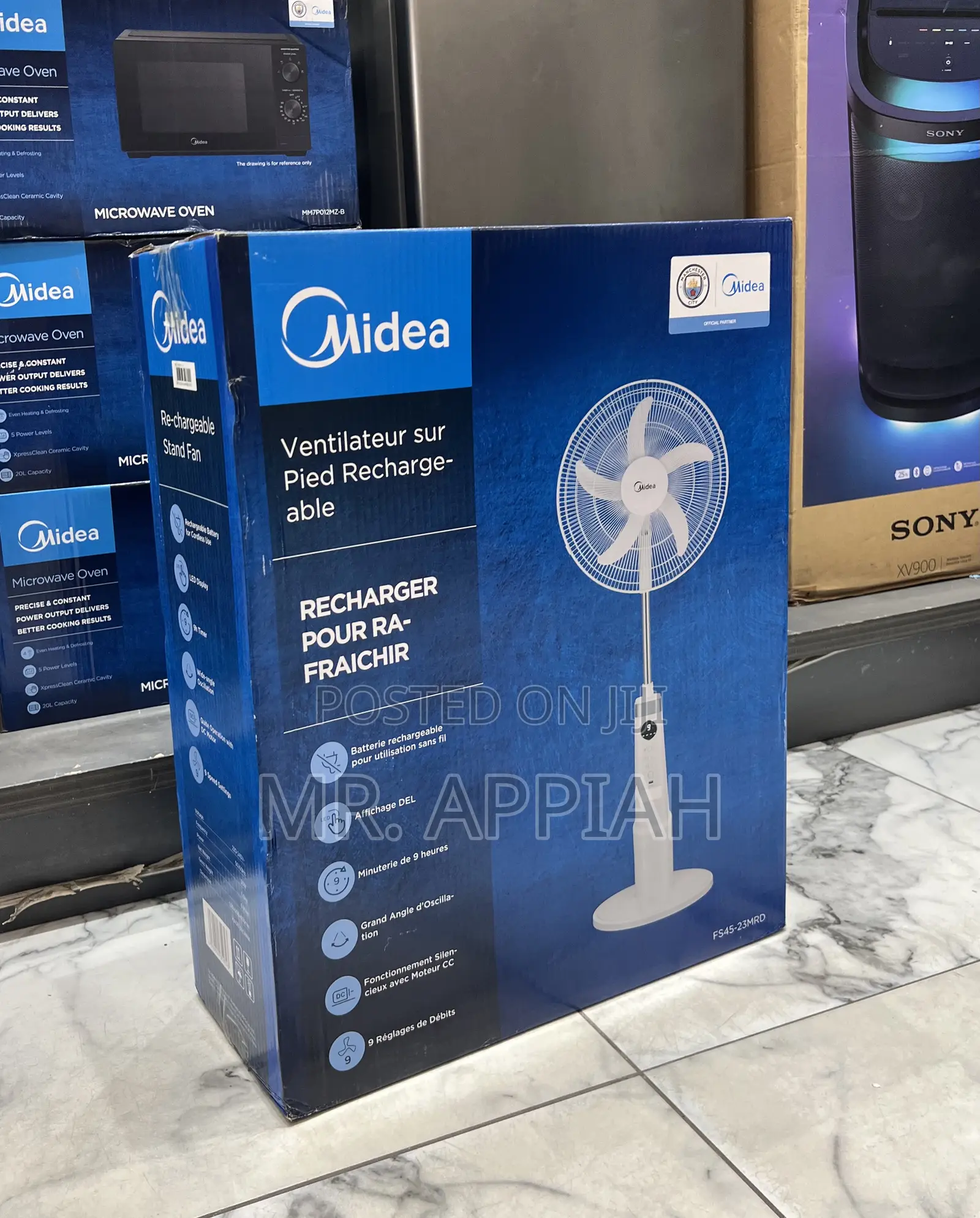 Shop Premium 18 Inch Rechargeable Standing Fan 