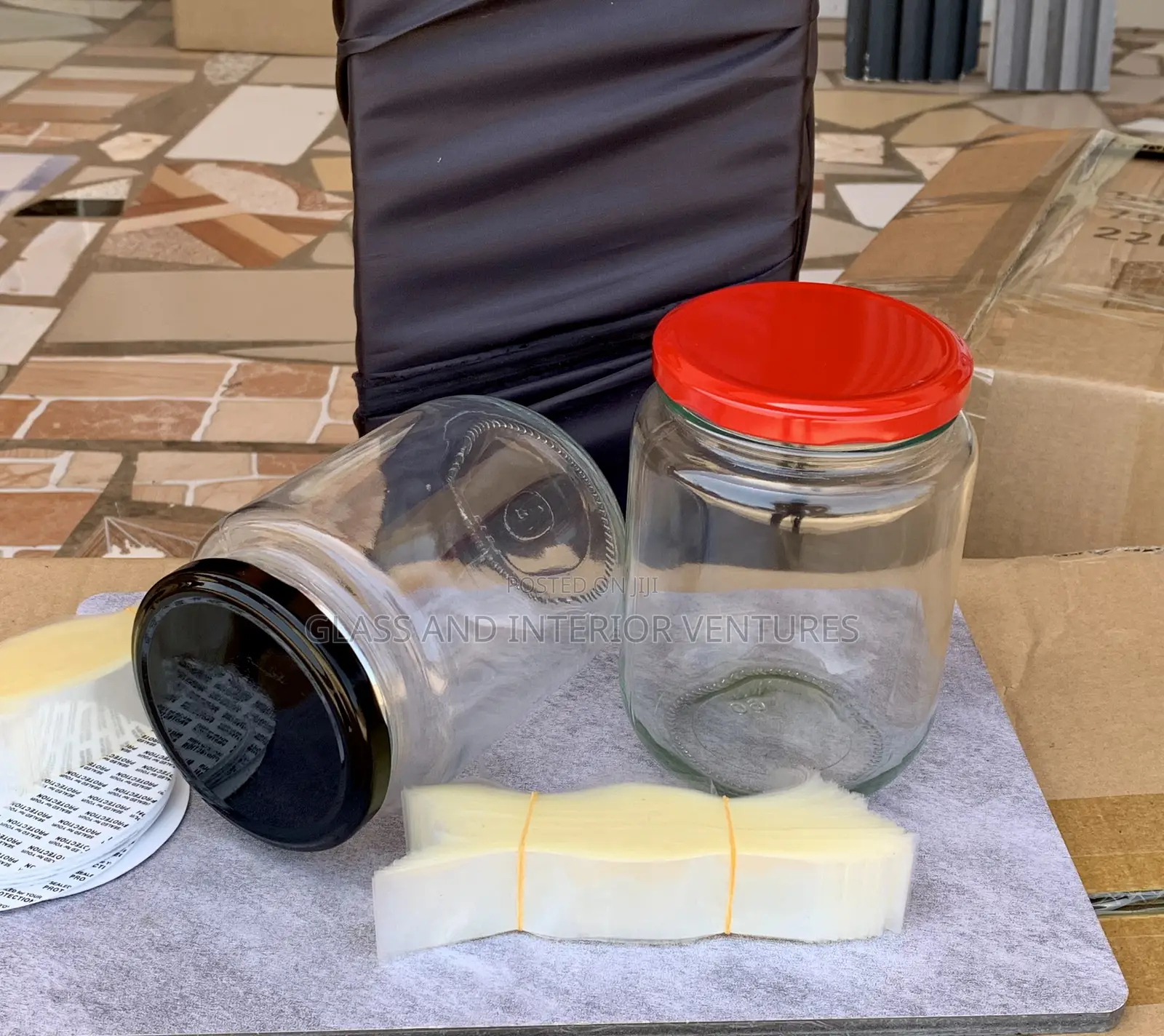 Round Storage Jar