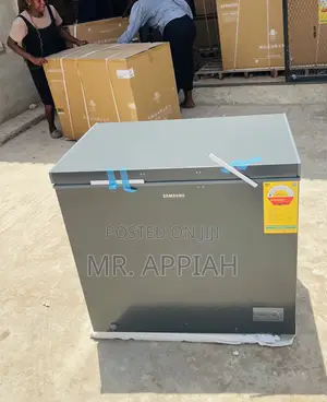 Rapid Freezing Samsung 198l Single Door Chest Freezer(Gray).