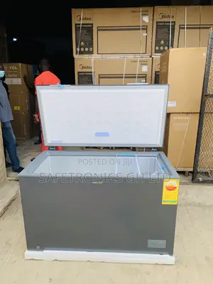Top Tier Grey Samsung 371l Chest Freezer (Model Ri70f37v1gagh)