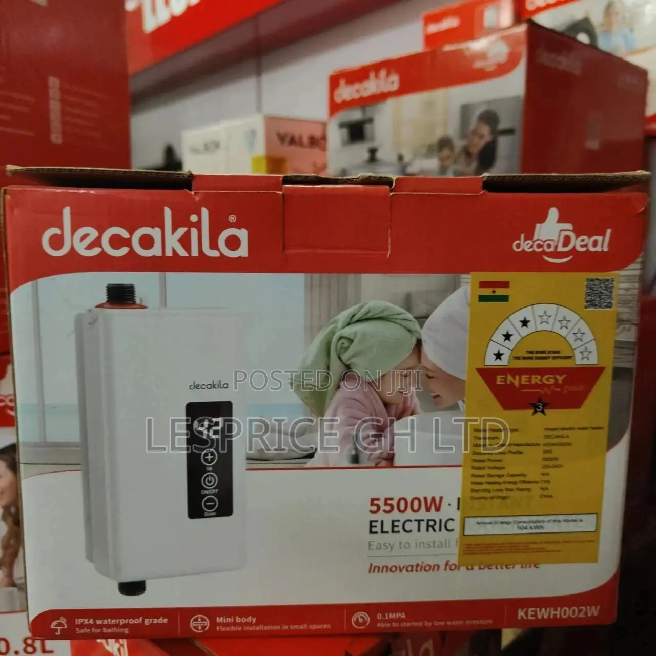 Clearance Sale On Our Super Efficient 5500w Water Heater From Decakila