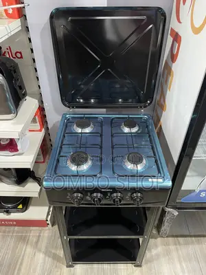 Gas Stove With Shelves