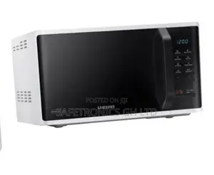 Newly Bulky Samsung 23l Ms23k3513aw/Sg Solo Microwave - White