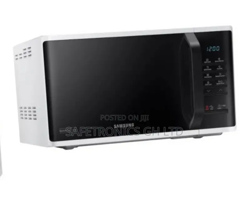 Newly Bulky Samsung 23l Ms23k3513aw/Sg Solo Microwave - White