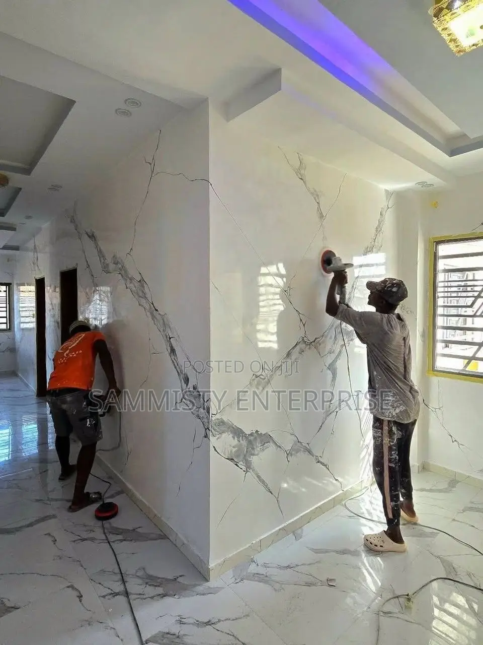Self-Adhesive Uv Marble Sticker