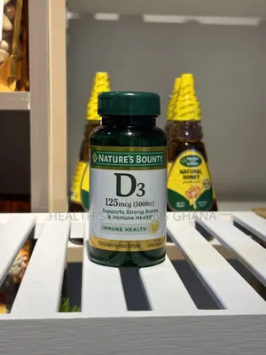 Nature's Bounty Vitamin D3 for Bone Strength Immune Support