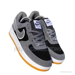 Nike Air Force Grey Black N White