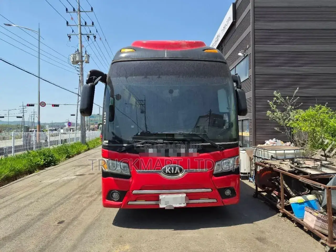 Kia Granbird 2013 Red