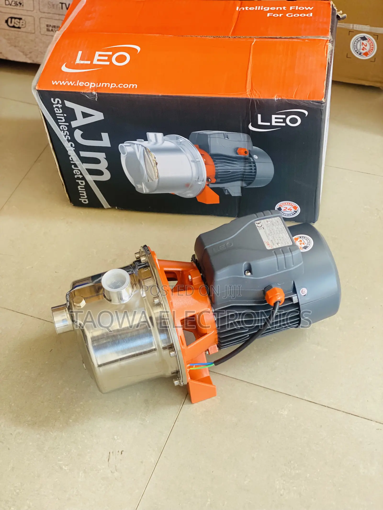 Pressure Boasting Leo 1.0hp Stainless Water Pump