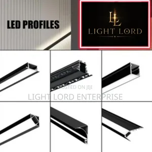Black Aluminum Profile Channel