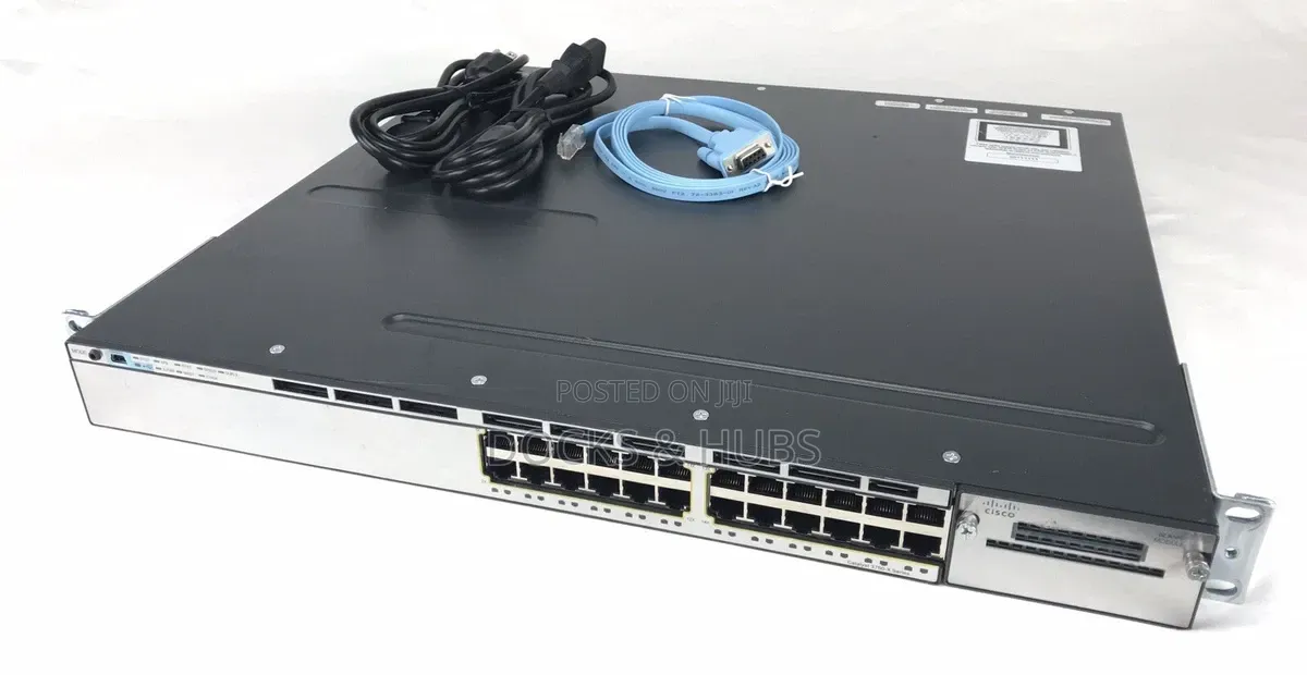 Cisco Catalyst 3750-X 24 Port Poe+ Ip Base ( Ws-C3750x-24p-S)