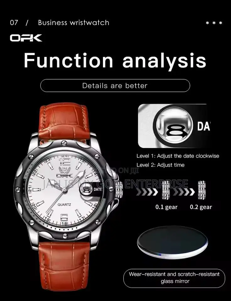 Opk 6026 Casual and Minimalist Men's Quartz Watch