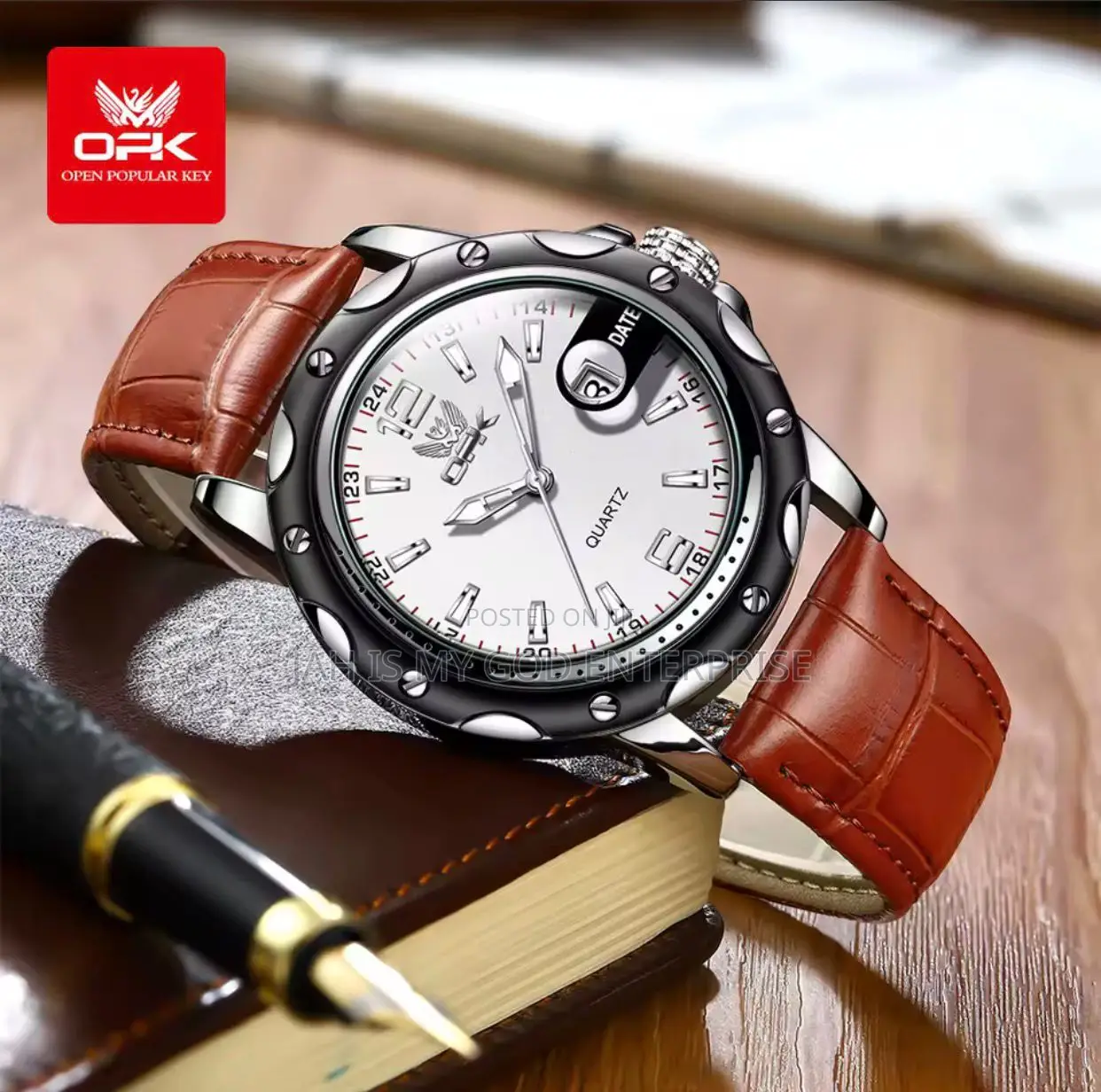 Opk 6026 Casual and Minimalist Men's Quartz Watch