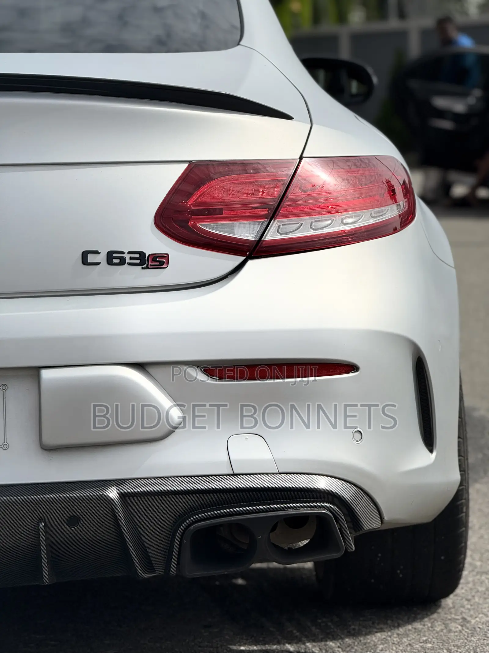 Mercedes-Benz C63 S RWD Coupe (4.0L V8 7A) 2018 Silver