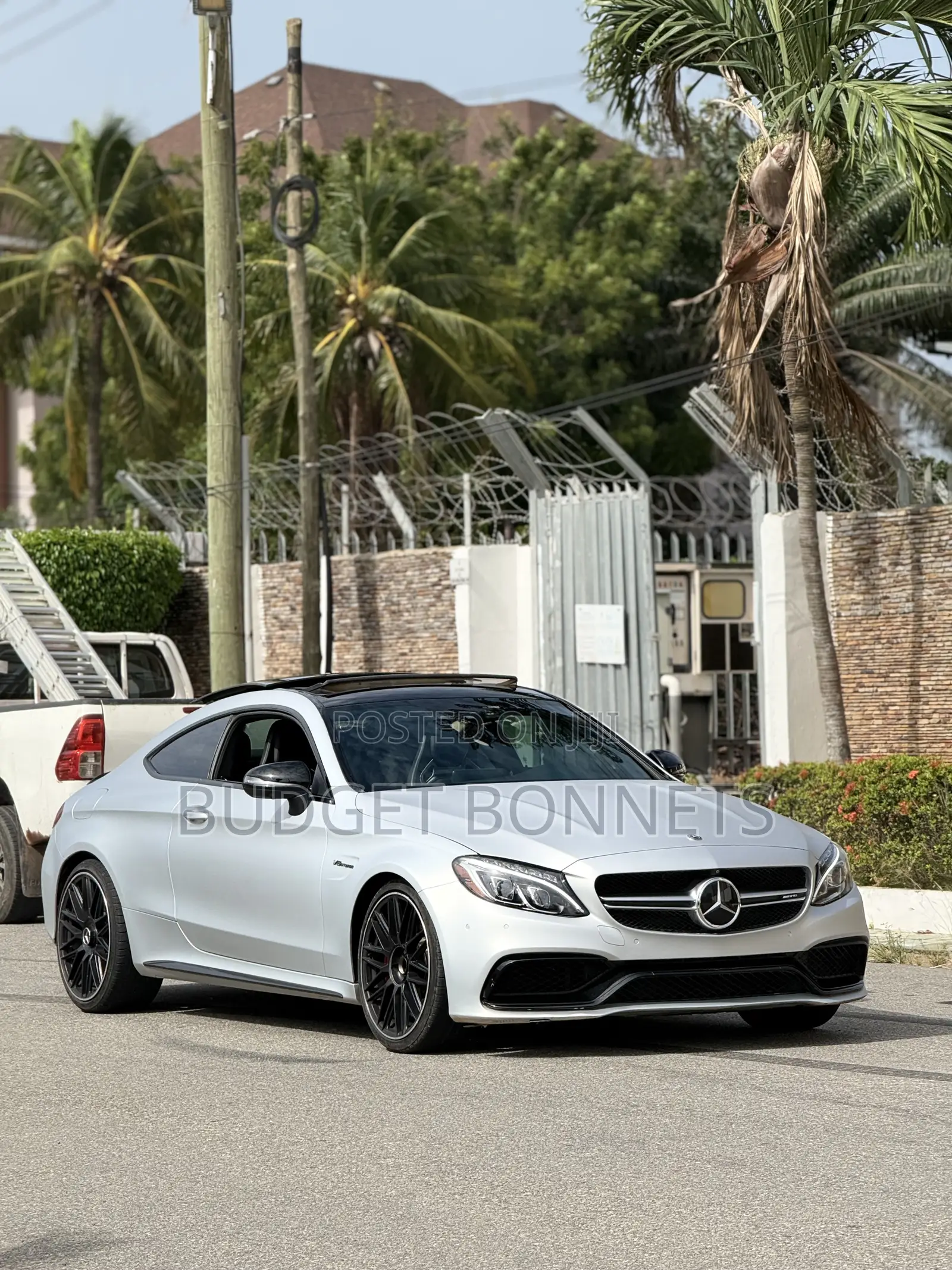 Mercedes-Benz C63 S RWD Coupe (4.0L V8 7A) 2018 Silver