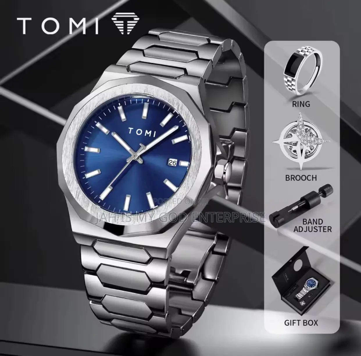 Tomi Men's Quality Simple and Versatile Quartz Watch Relogio Masculino