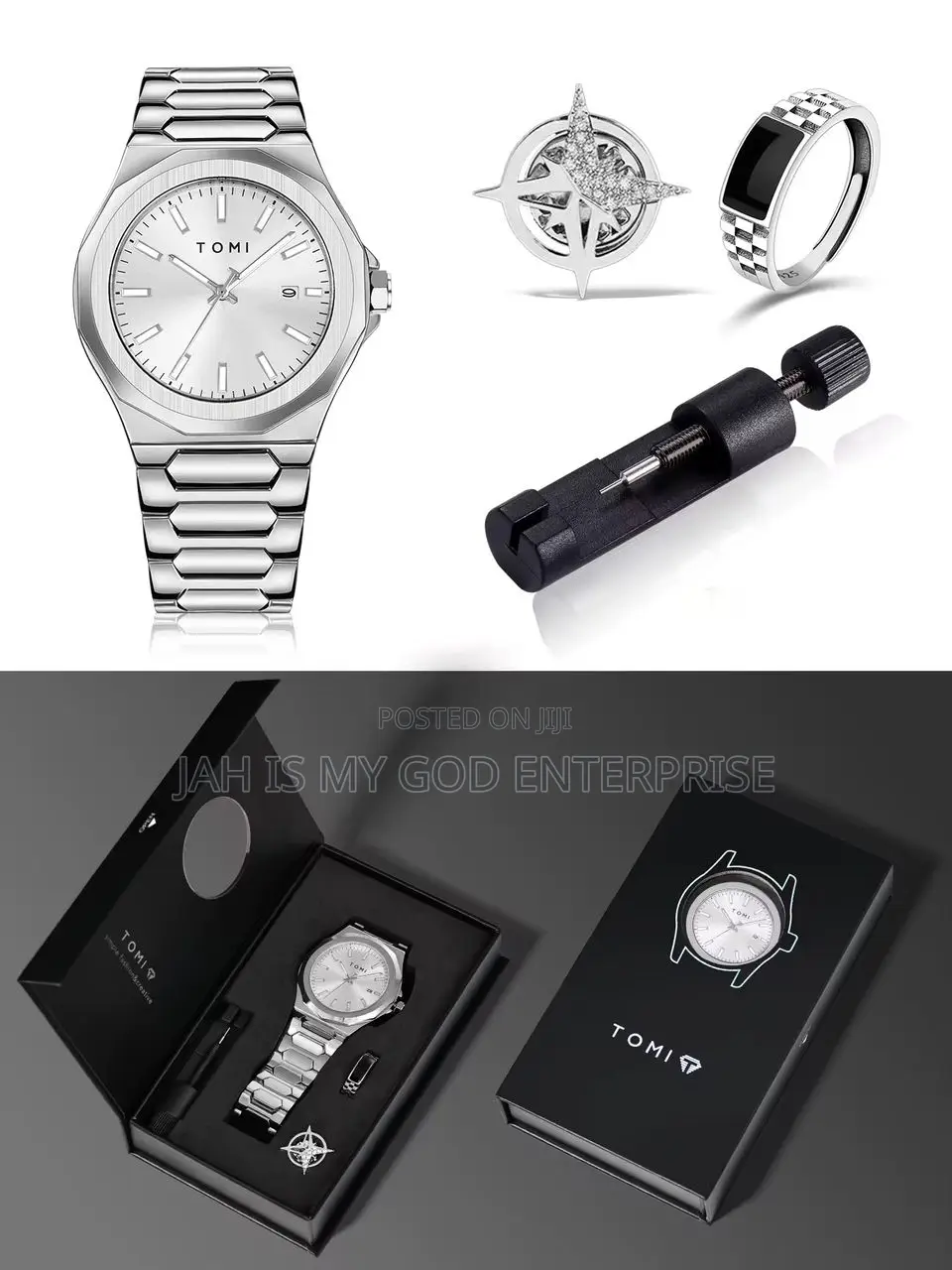 Tomi Men's Quality Simple and Versatile Quartz Watch Relogio Masculino