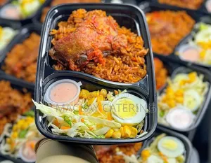 Jollof Rice With Chicken for Events