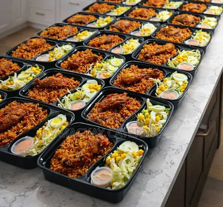 Jollof Rice With Chicken for Events