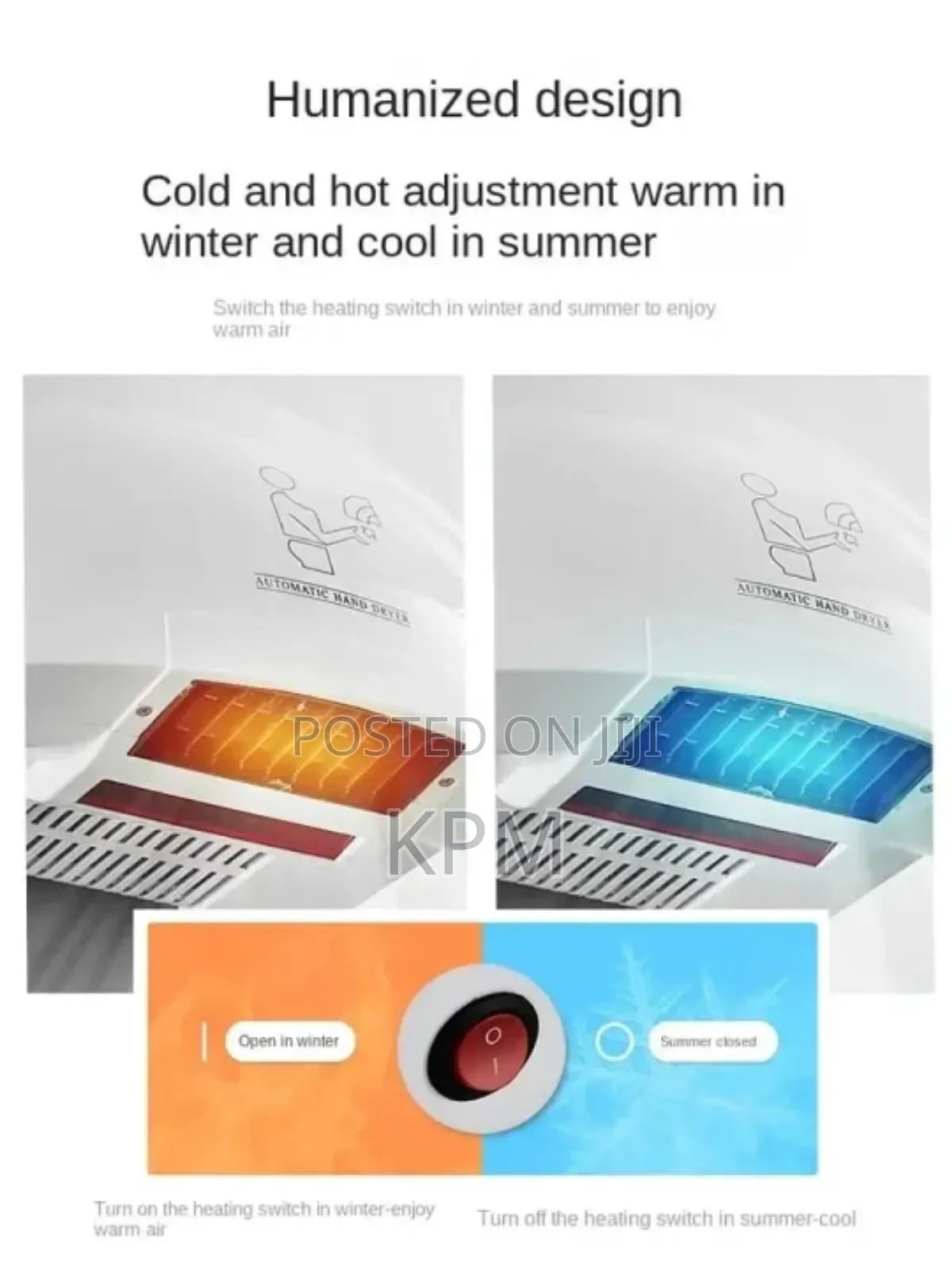 0.5 Second Fast Dry Automatic Hand Dryer
