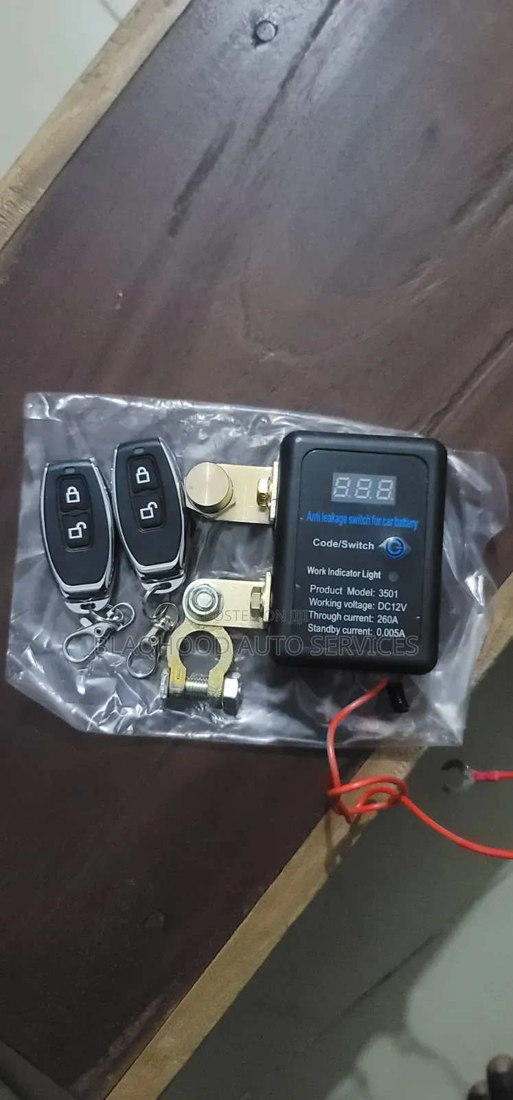 Car Battery Anti Leakage Stopper Switch Control Available