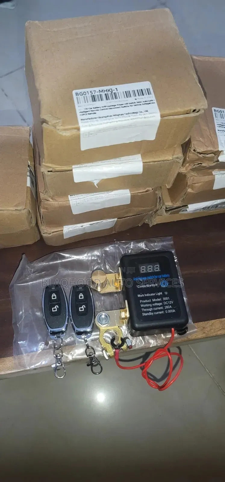 Car Battery Anti Leakage Stopper Switch Control Available