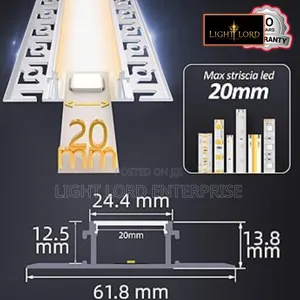 Ceiling/Wall Aluminum Profile Channel
