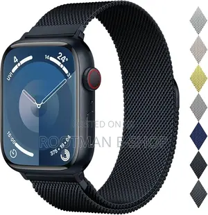Stainless Steel Milanese Loop for Apple Watch Bands 46,44,45,49mm