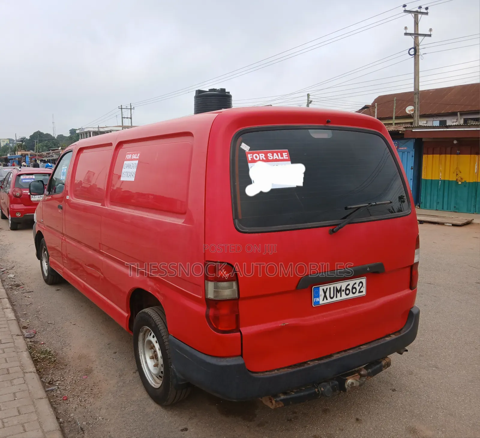 Toyota HiAce 2007 Red