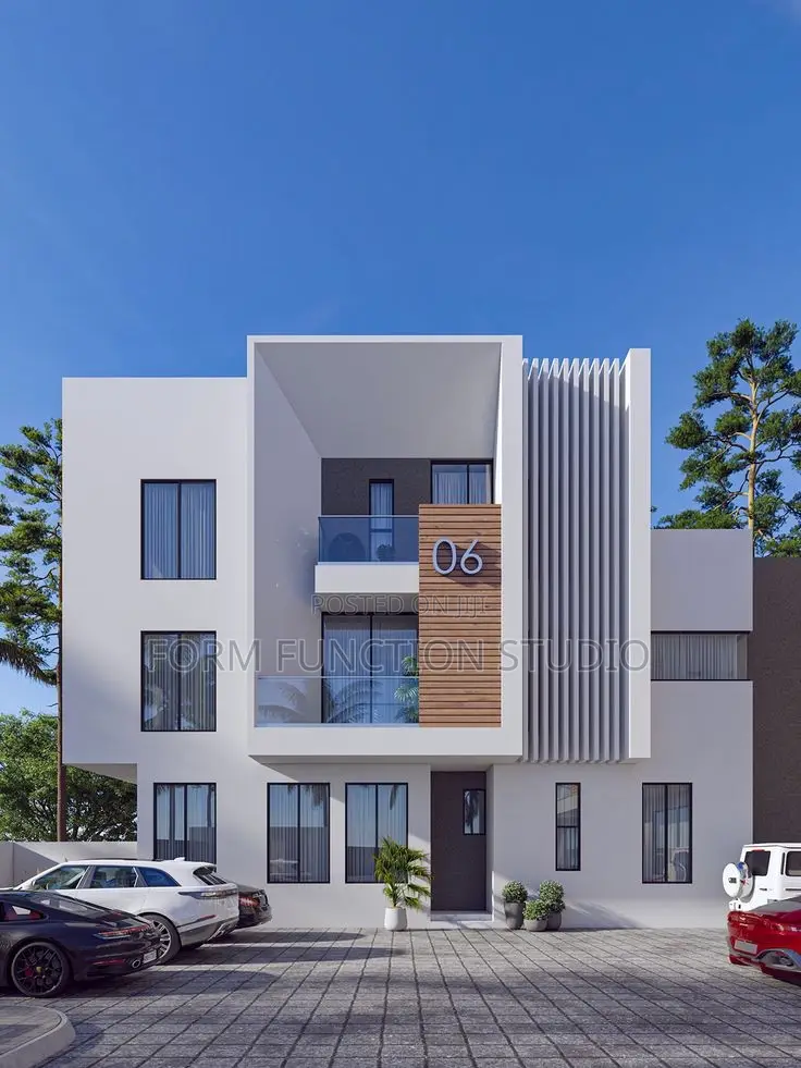 Architecture Apartment Block Design Space