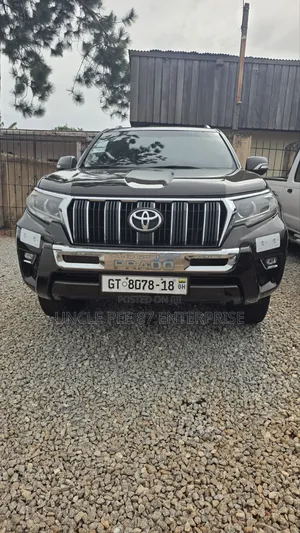 Toyota Land Cruiser Prado 3.0 190hp 2018 Burgundy