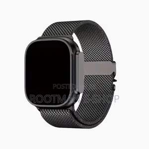 Milanese Loop Apple Watch Band - Black (42/44/45/46/49/Series10)
