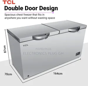 TCL 508 Litres Double Door Chest Freezer
