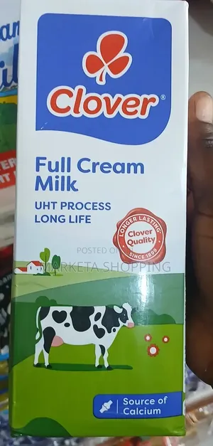 Clover Full Cream Milk 1l