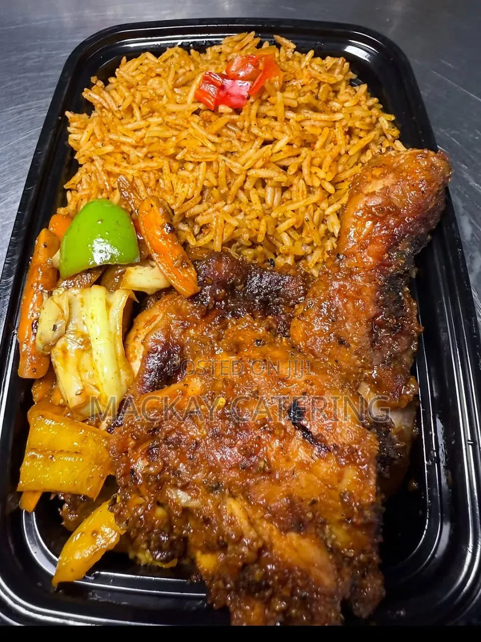 Jollof Rice With Chicken