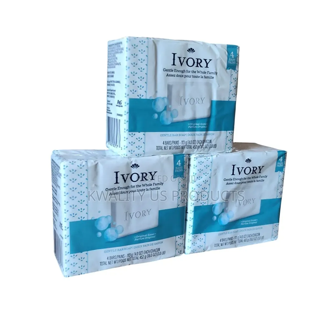 Ivory Gentle Bar Soap - 4 Pack