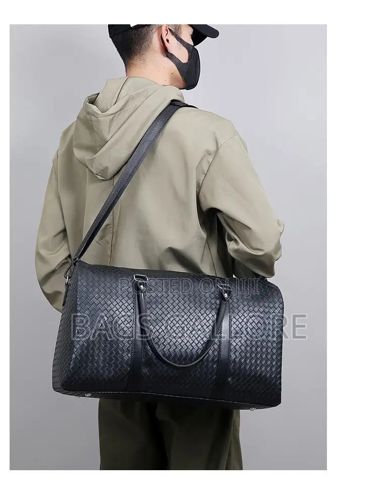 Big Size Leather Duffle Bag