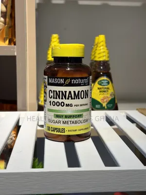 Mason Natural Cinnamon for Blood Sugar Antioxidant Support