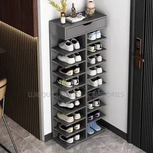 Modern Minimalist Indoor Large Capacity Ultra Narrow Shoe Cabinet