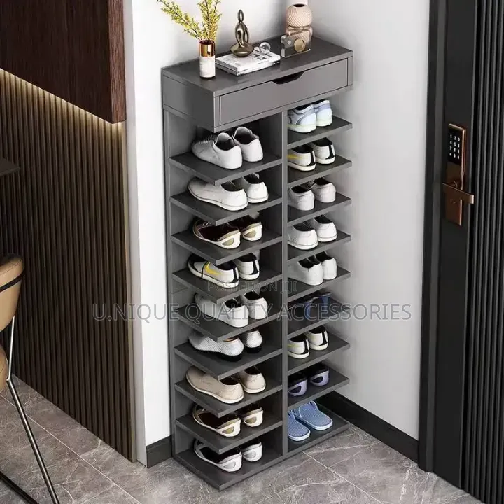 Modern Minimalist Indoor Large Capacity Ultra Narrow Shoe Cabinet