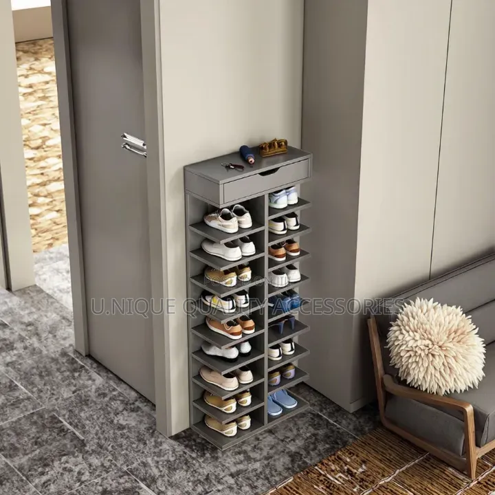 Modern Minimalist Indoor Large Capacity Ultra Narrow Shoe Cabinet