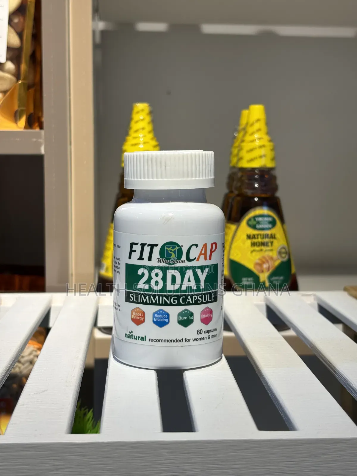 Fit Cap 28-Day Slimming Capsules for Weight Management Detox Support