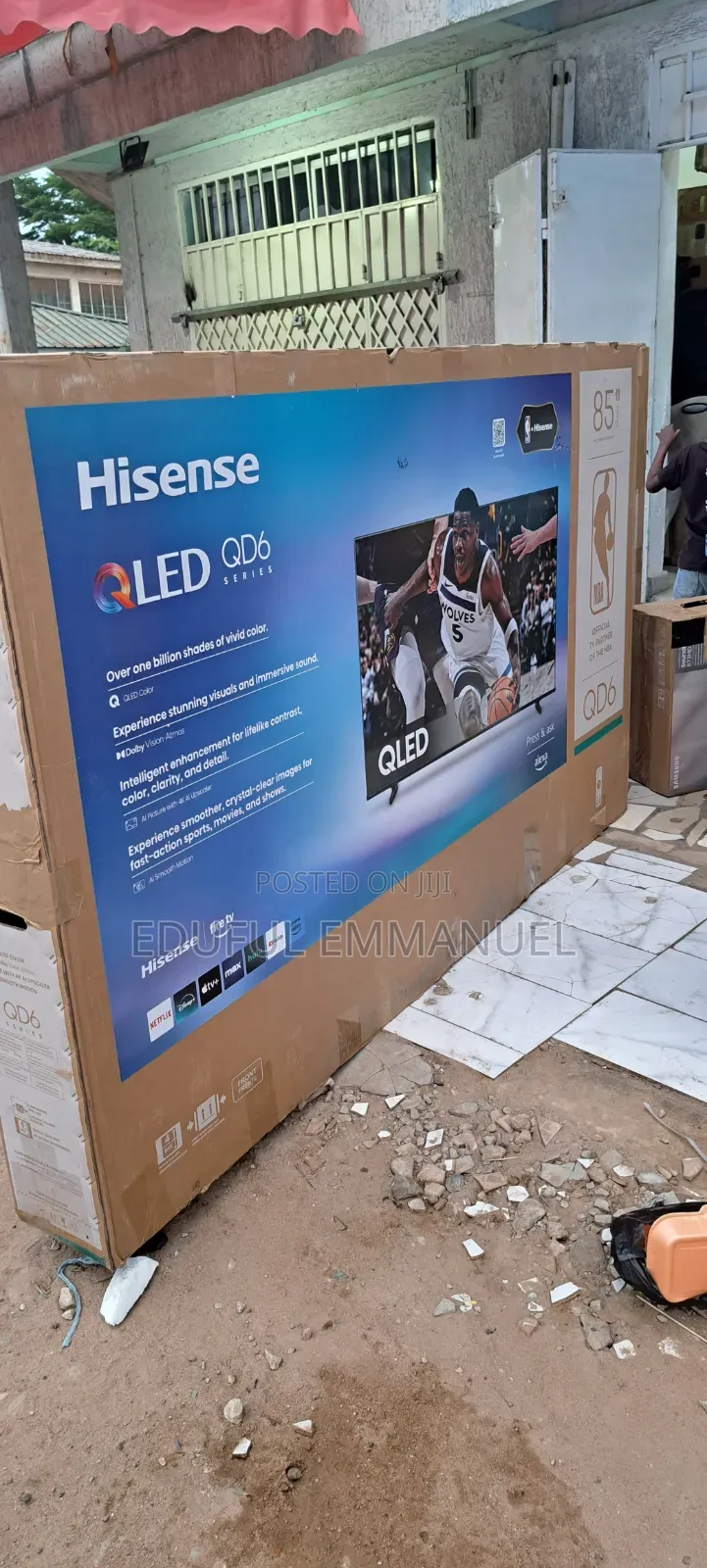 Superb Hisense 85" Class Qled From America Uhd Smart Qd6