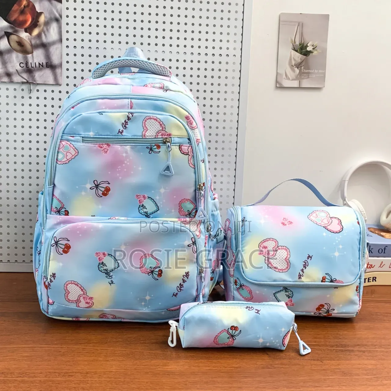 3 PCS School Bag Set